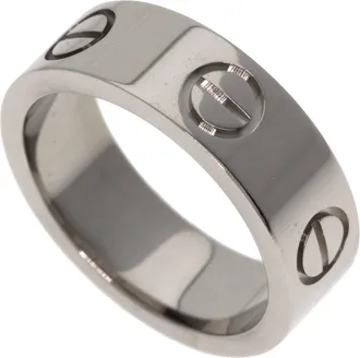 Cartier White Gold (18K) Band Ring (Pre-Owned)