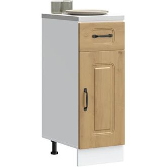 vidaXL Base da Cucina Kalmar Rovere Artigianale in Legno Multistrato vidaXL