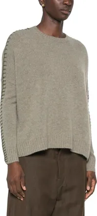 Kujten Kujten, Truien & Vesten, Dames, Groen, S, Wol, Amea Sweater