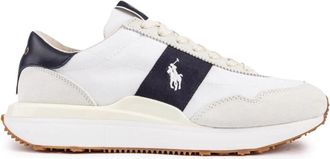 Polo Ralph Lauren Train 89 Leather Sneaker - Heren - Sneakers - Wit - 44 EU - Leer - Schoenen