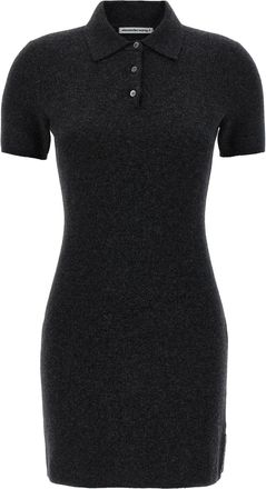Alexander Wang Polo Dress Abiti Grigio-Donna