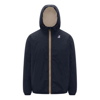 K-Way Le Vrai 4.0 Claude Orsetto Jacket - Heren - Zomerjassen - Blauw - 2XL - Leer - Jassen