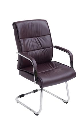 Clp Silla Estilo Cantilever Sievert Marr&oacute;n