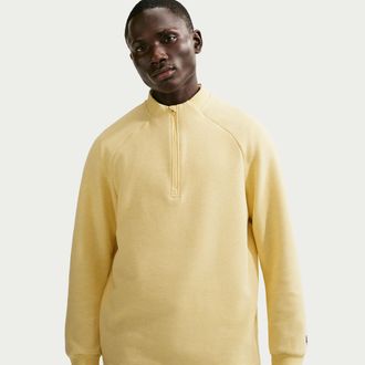 Nike Mens Par Therma-FIT 1/2-Zip Golf Top in Yellow | IB0303-722