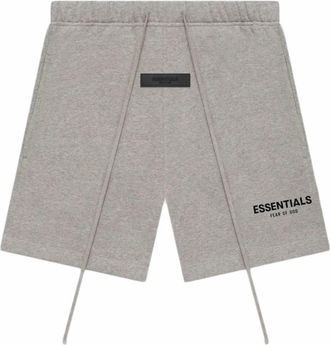 Fear of God Essentials Donker Haver Sweatshorts - Heren - Korte Broeken - Grijs - M - Korte Broeken