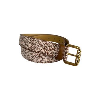 Borbonese Brown Leather Women Womens Belt