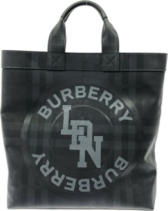 Burberry Black Tote Bag (Pre-Owned)