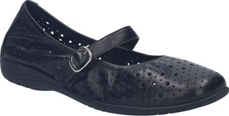 Josef Seibel Dames Ballerina Fenja 41 in zwart