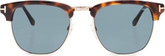 Tom Ford Eyewear Occhiali da sole squadrati - Marrone