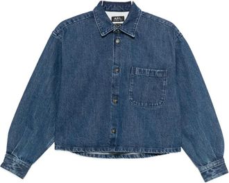 A.P.C. Giacca denim Samantha - Blu