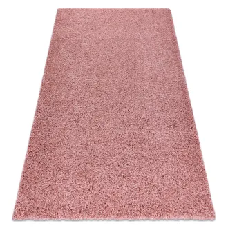 RugsX Tappeto Soffi Shaggy 5cm Rosa Pink 180x270 Cm