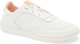 Olukai Kiahuna Sneaker in Bright White /Cantalope at Nordstrom, Size 8.5