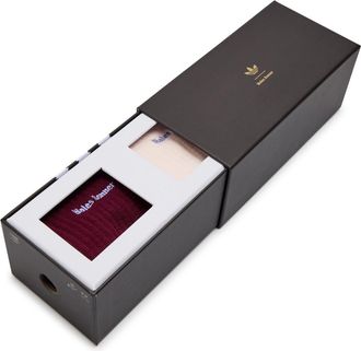 Wales Bonner Adidas X Wales Bonner X Wales Bonner Cotton-blend Socks - set of two - Red - S (UK8-10 / S)