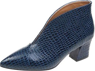 Generic Womens High Heels Comfortable Breathable Slippers for Casual Wear Spring Summer Lightweight Fashion Shoes with Classic Design, darkblue, 2/2.5 UK