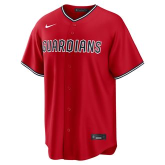 Nike Jos&eacute; Ram&iacute;rez Cleveland Guardians Nike Mens MLB Replica Jersey in Red | RP260CZ3GU9-A5P