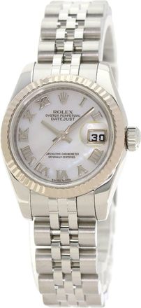 Rolex Datejust Stainless Steel gold (18K) Wristwatch (Pre-Owned)
