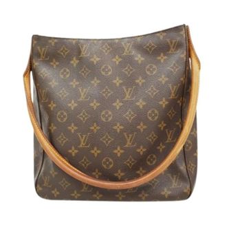 Louis Vuitton Pre-owned Shoulder Bags, female, Brown, Size: ONE SIZE Pre-owned Looping GM Shoulder Bag