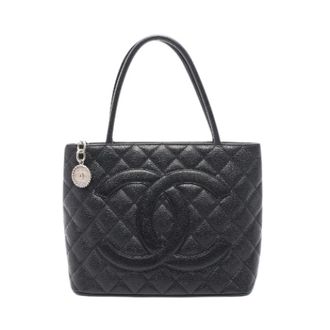 Chanel Pre-owned Reissue Tote Leren Shopper - Dames - Pre-owned - Zwart - Maat: ONE Size Leer