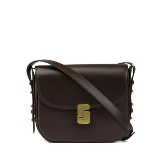 SOEUR Mini Belissima Leather Crossbody Bag