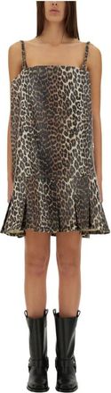 Ganni Donna, Abiti, Marrone, S, new
