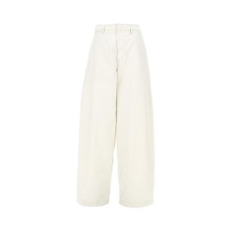 Christophe Lemaire Cotton twill large Chino pants Woman 38