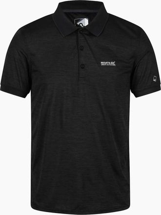 Regatta Mens Regatta Mens Remex II Jersey Polo Shirt - Black - Size: 48