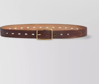 Dsquared2 adjustable textured buckle belts