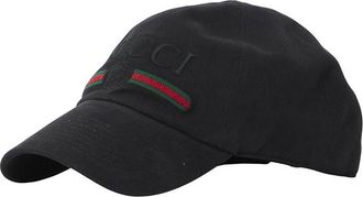 Gucci Black Logo Baseball Cap