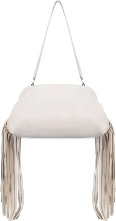 Philosophy di Lorenzo Serafini Clutch con frange - Toni neutri