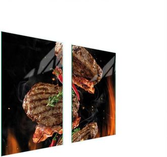 OEM Placa Protectora De Vidrio Para Estufa 75x52 Parrilla