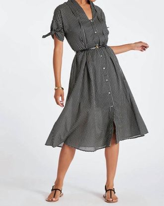 Bishop + Young Serena Shirt Dress In Black