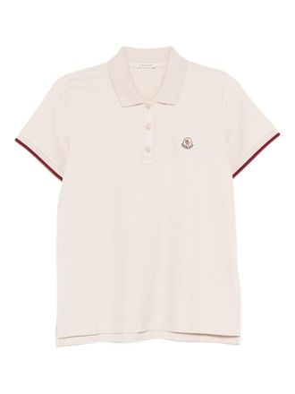 Moncler Poloshirt aus Baumwolle mit Moncler-Logo