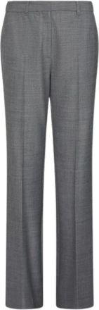 Marella Dames, Broeken, Grijs, Maat: XL Leer