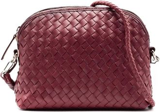 Dragon Diffusion Chunky Fellini Bag - Dames - Schoudertassen - Rood - ONE Size - Leer - Tassen