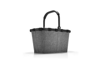 Reisenthel Einkaufskorb REISENTHEL Carrybag, Damen, silber (silberfarben), Polyester, Einkaufsk&ouml;rbe Einkaufskorb, Aus recyceltem Material