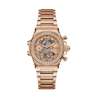 Guess Watches, female, Multicolor, Size: ONE SIZE Multicolor Stainless Steel Analog Quartz Watch