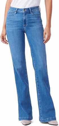Paige Genevieve Flare Jeans In Santorini