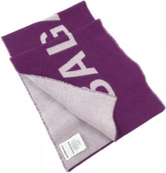 Balenciaga Pre-owned Scarves, female, Purple, Size: ONE SIZE Pre-owned Fabric scarves