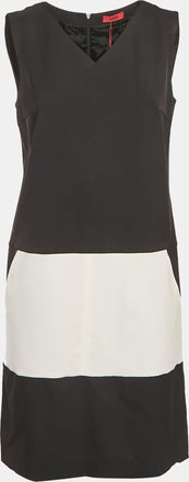 HUGO BOSS Black Gabardine Pocket Detail Keluna Dress