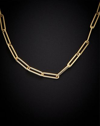 Italian Gold, Inc 18K Italian Gold 4.8Mm Paperclip Chain Necklace