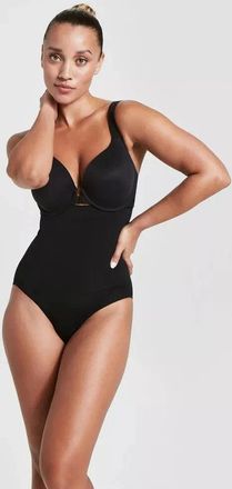 Spanx Assets By Spanx Women Black Stretch Remarkable Results Control Briefs SGN1710