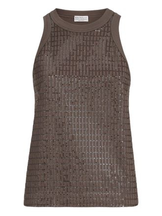 Brunello Cucinelli Brunello Cucinelli Cotton Tank Top