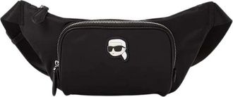 Karl Lagerfeld Heuptas - unisex - Heuptassen - Zwart - ONE Size - Polyester - Tassen