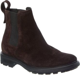 Theory Suede Chelsea Boot