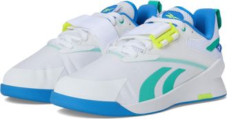 Reebok Mens Lifter Pr Iii Sneaker, White/Unleashed Green/Lime, 9 UK