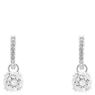 Swarovski Constella Hoop Drop Earrings
