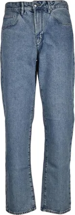 A|X Armani Exchange Slim-Fit Blue Denim Jeans With Practical Zip Closure