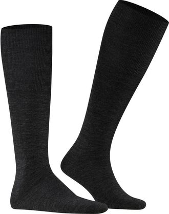 Falke Airport Knee High Socks in Anthracite at Nordstrom, Size Xx-Large