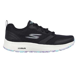 Skechers Go Run Marble-sportschoenen voor dames (Zwart/Lavendel)