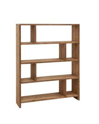 Deco Wood Estanteria de madera de abeto roble oscuro 180x140cm